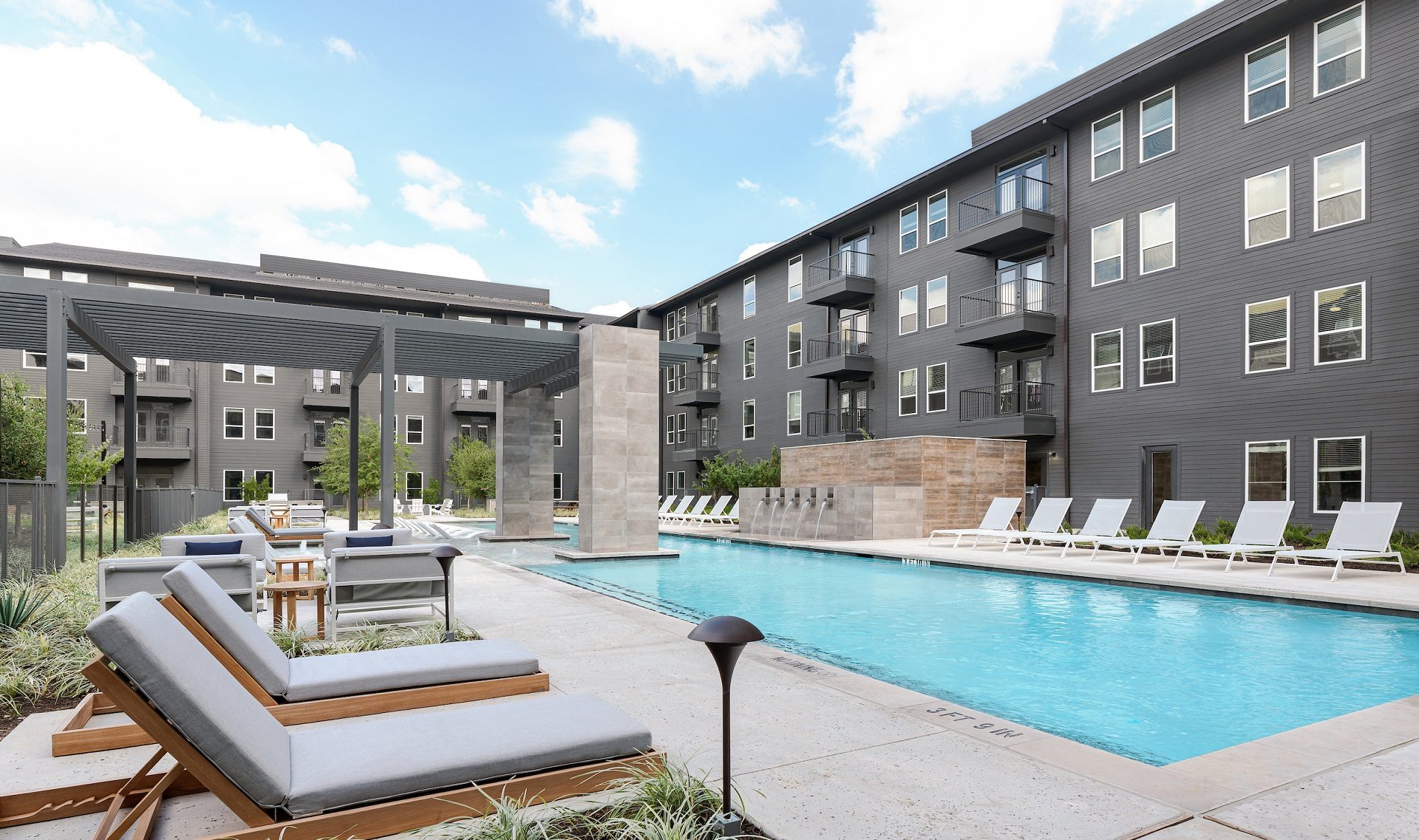 Pool area of Windsor South Congress in Austin, TX